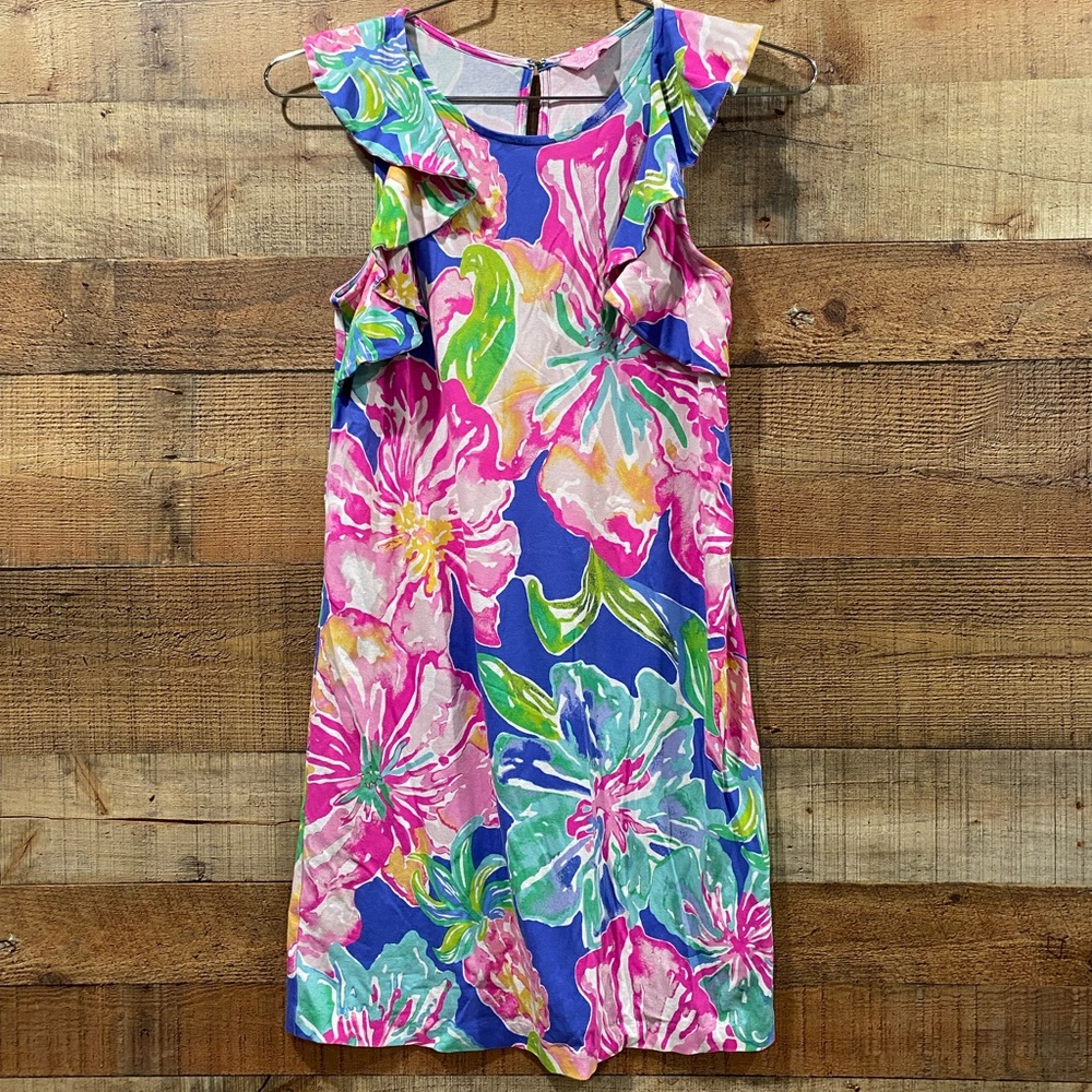 Lily Pulitzer Esmerelda Jungle Utopia Dress Size XS